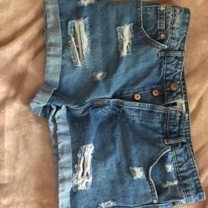 Jean shorts